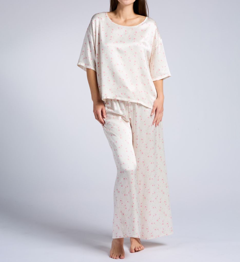 PJ Harlow Brie Satin Tee Brie - Image 7