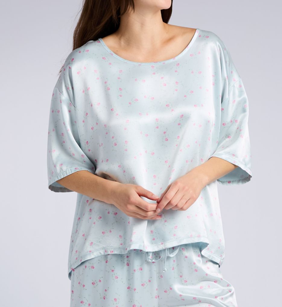 PJ Harlow Brie Satin Tee Brie - Image 1