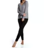 PJ Harlow Rib Long Sleeve V-Neck with Side Slits FRANKIE - Image 5