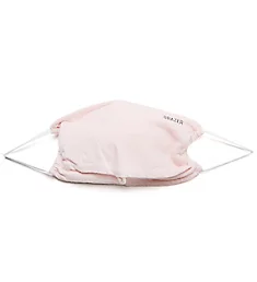 Jersey Grazer Mask with Lift Tab Pink O/S
