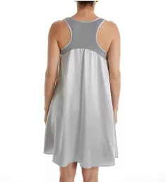 Satin and Rib Nightgown