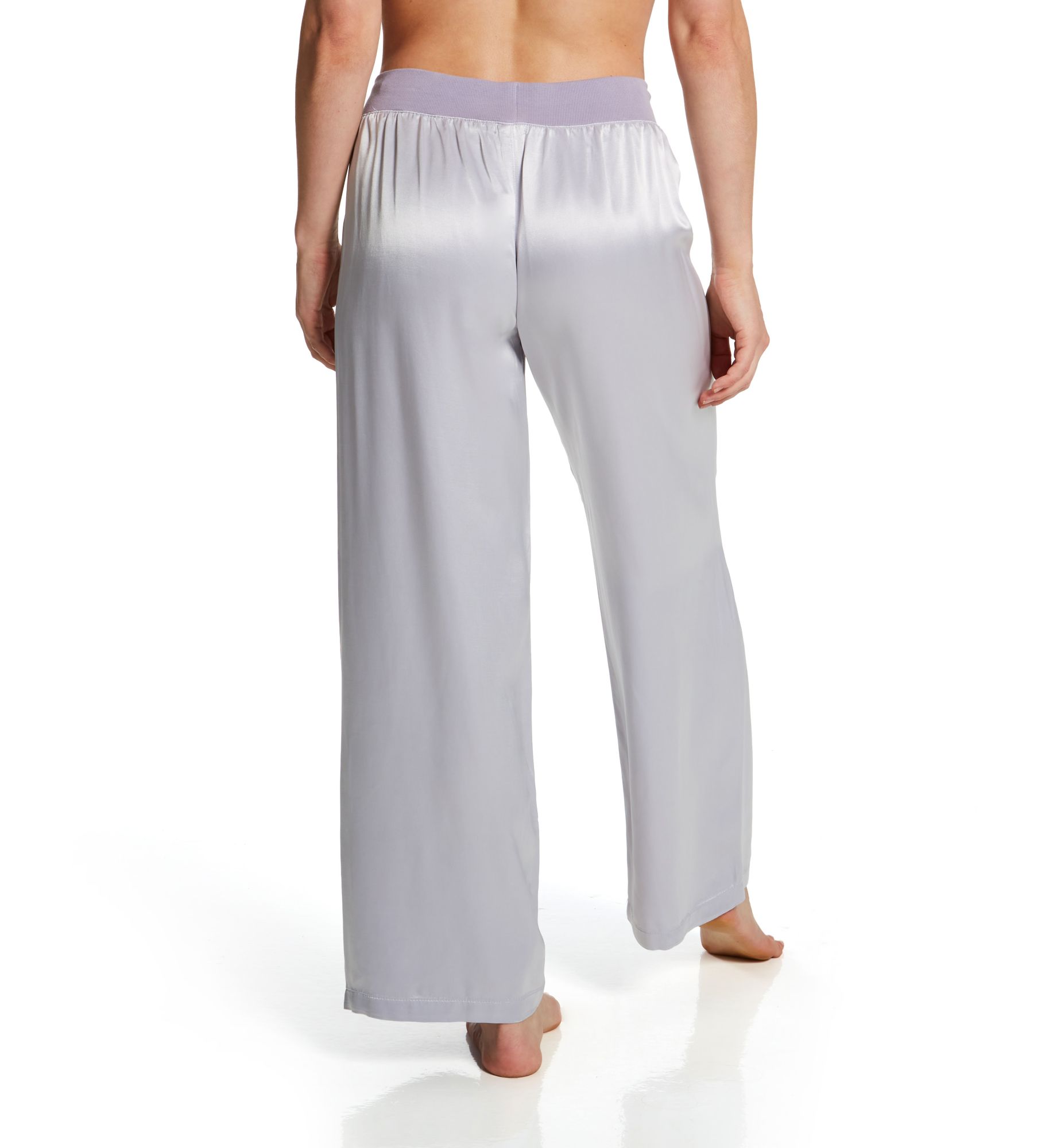 PJ Harlow Jolie Satin Pant Lavender S  - Image 2