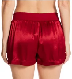 Mikel Satin Boxer Red XS