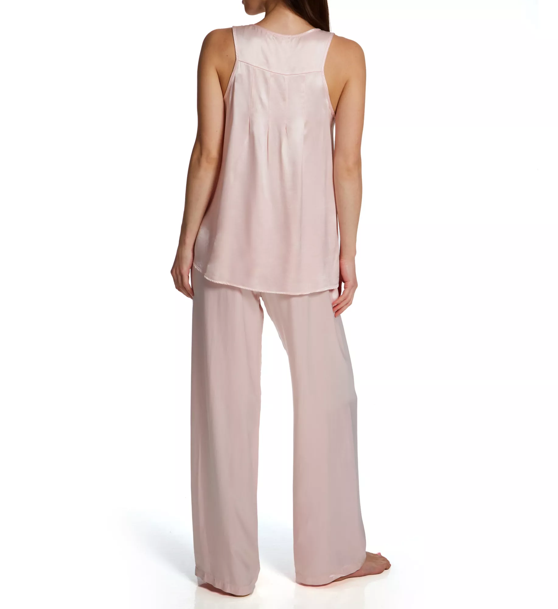 Pj Harlow - Daisy Satin Tank with Braided Straps & Elastic Back main image 1