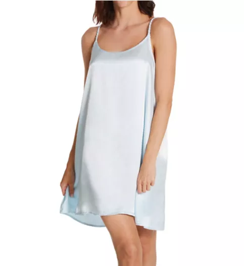 PJ Harlow Satin Short Nightgown Rowen