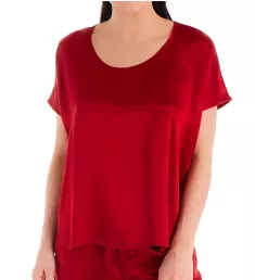 Roxxy All Satin Tee Red XS