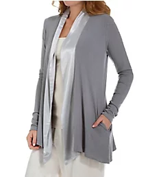 Swing Jacket with Pockets Dark Silver S