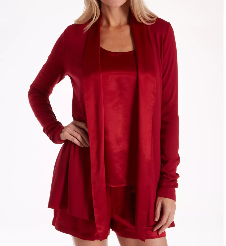 Swing Jacket with Pockets Red XS