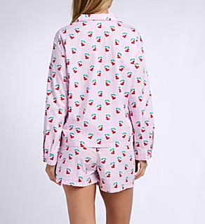 Afterparty Poplin Oh Cherry Short PJ Set