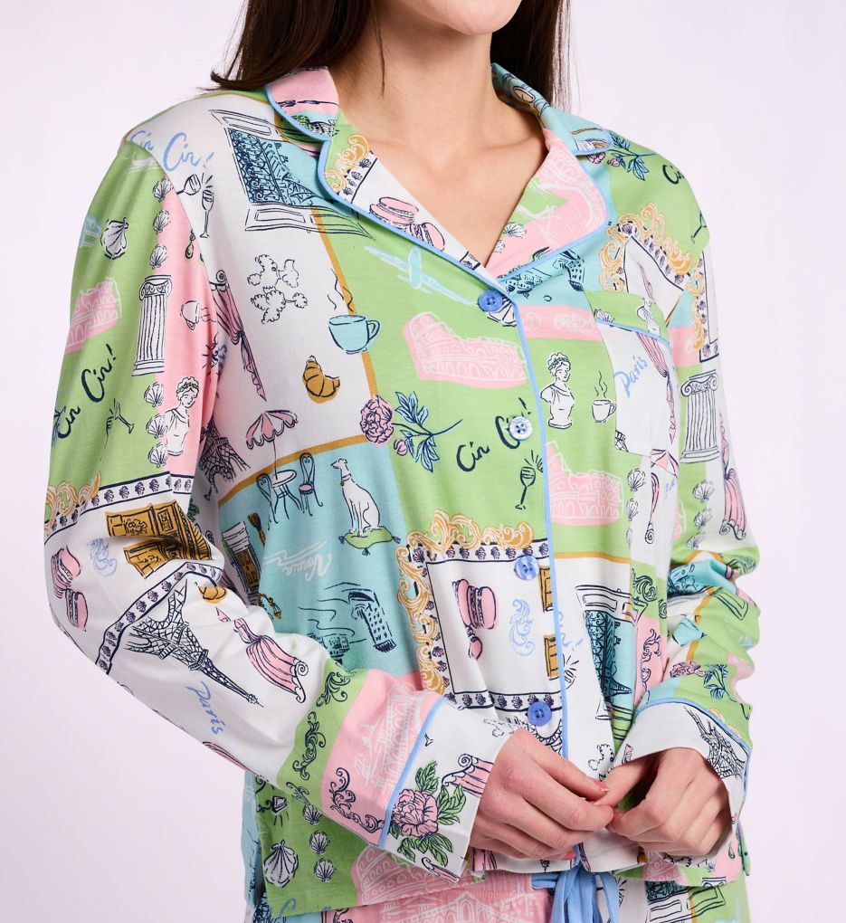 PJ Salvage Whimsy Paris PJ Set R7WHST6 - Image 3