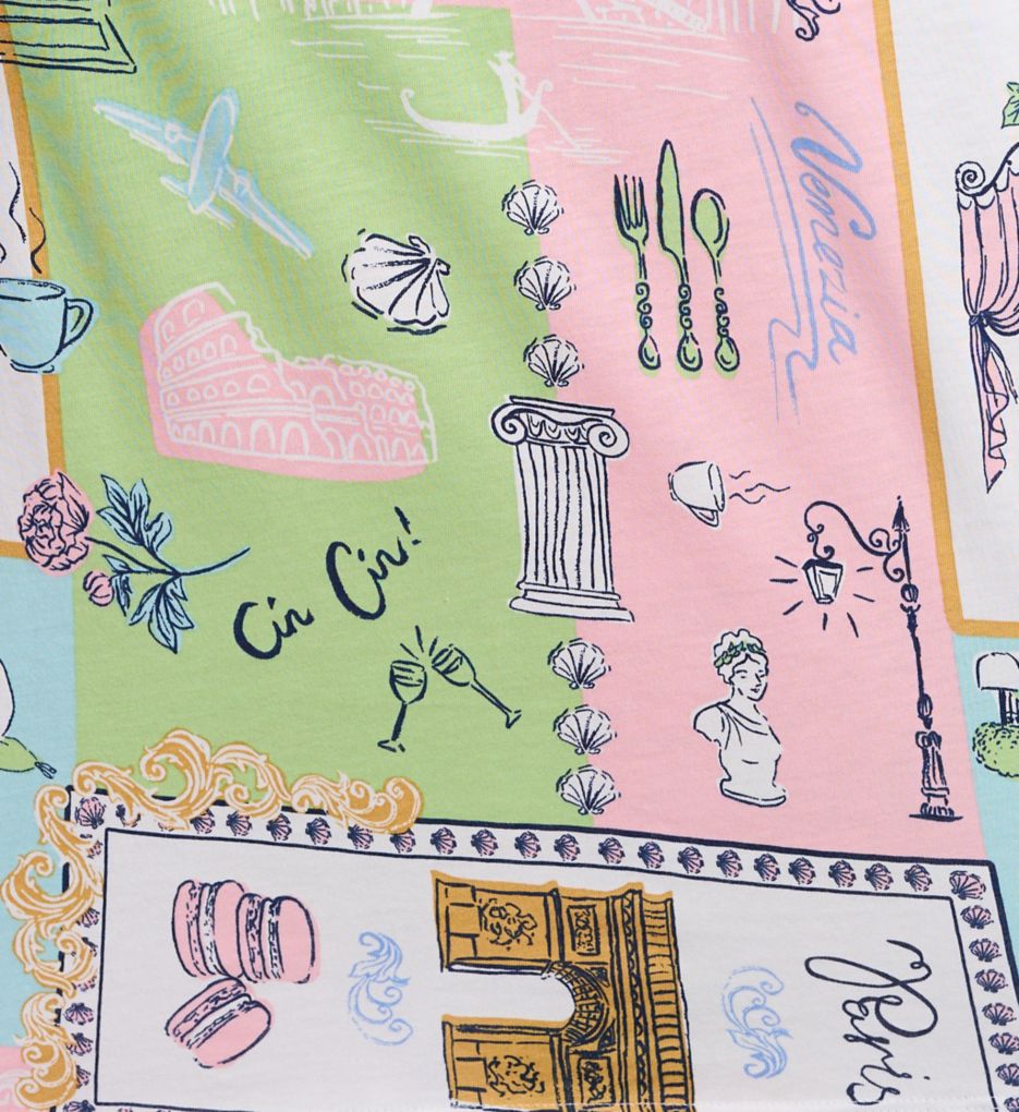 PJ Salvage Whimsy Paris PJ Set R7WHST6 - Image 4