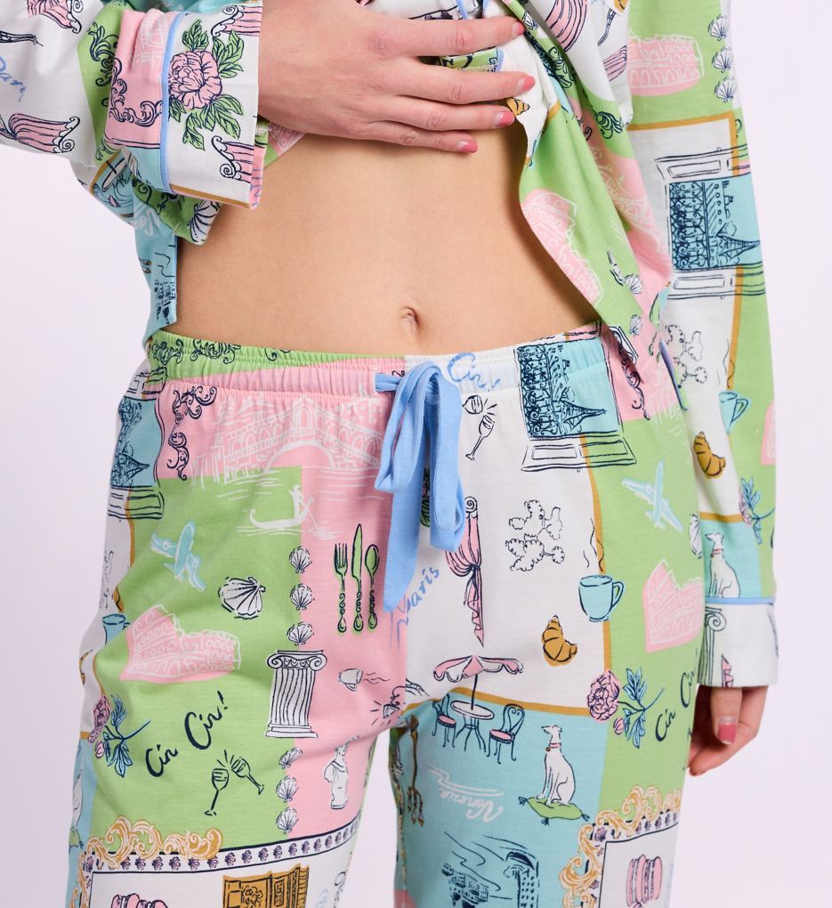 PJ Salvage Whimsy Paris PJ Set R7WHST6 - Image 5
