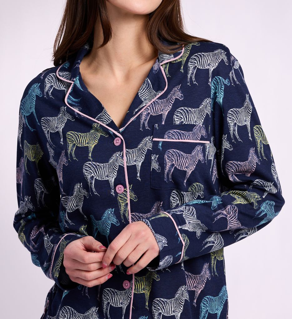 PJ Salvage Whimsy Zebra PJ Set R7WHST7 - Image 3