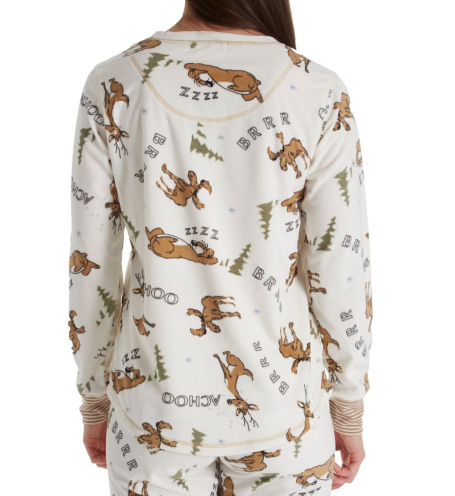 Achoo! Reindeer Long Sleeve Top-bs