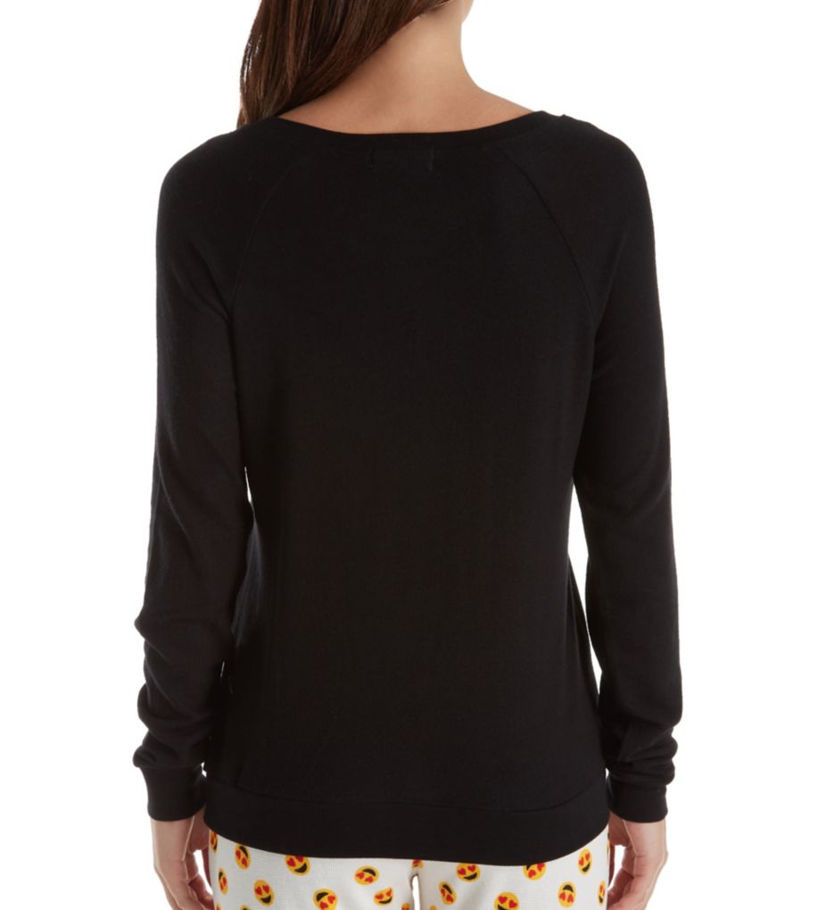 Current Mood Emoji Long Sleeve Top