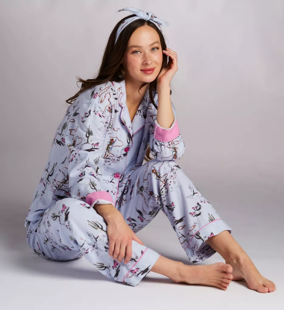 Wild Heart 3PC Flannel PJ Set