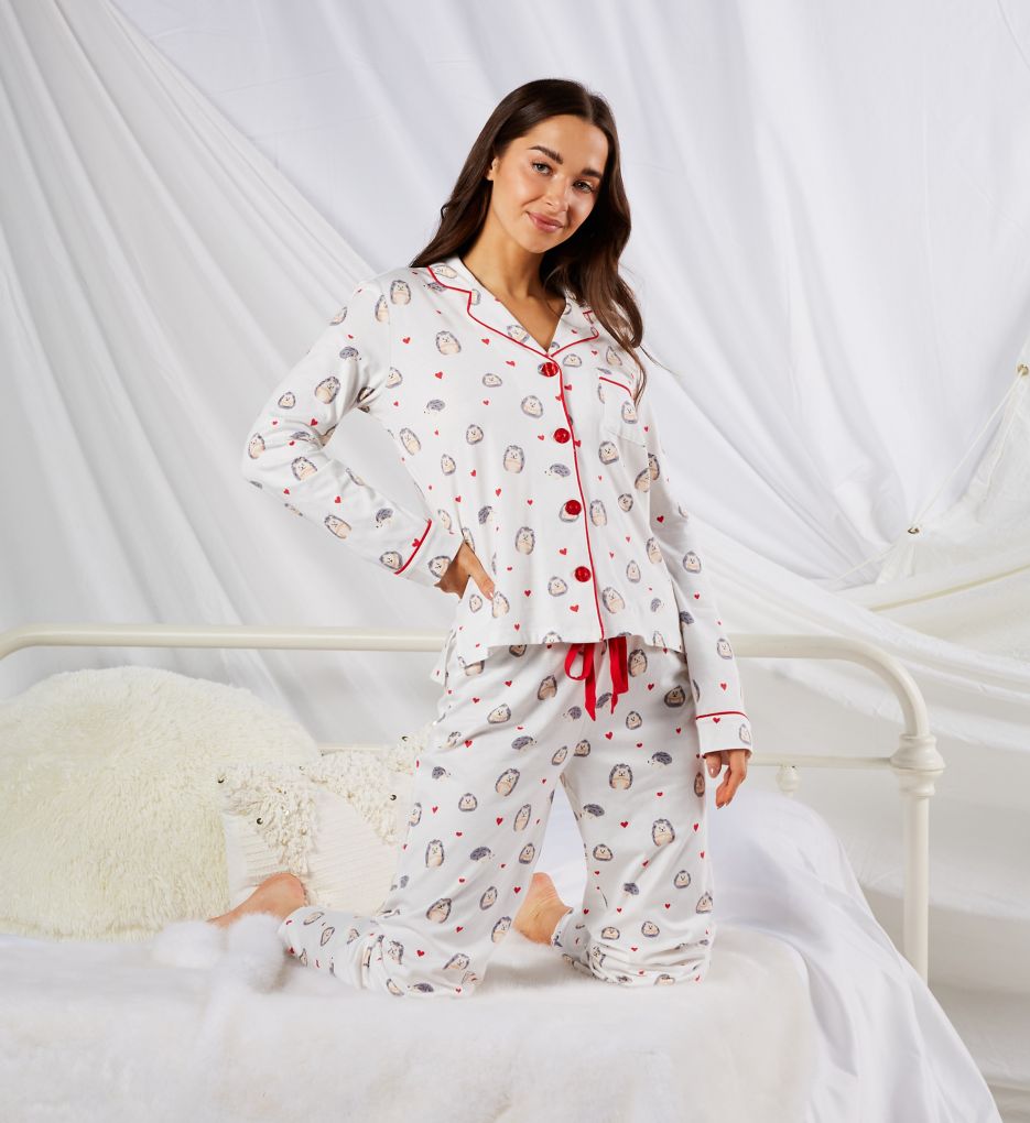 PJ Salvage Women's Loungewear Around The Edges Pajama Pj Set