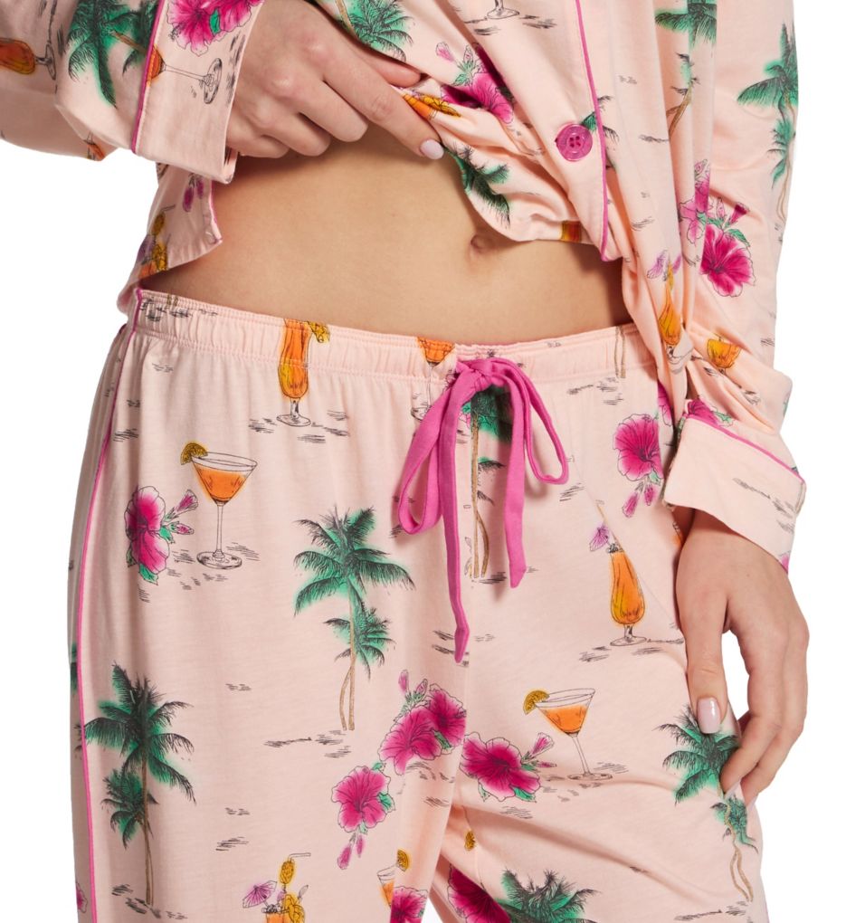 Playful Prints Tropical Drinks PJ Set-cs2