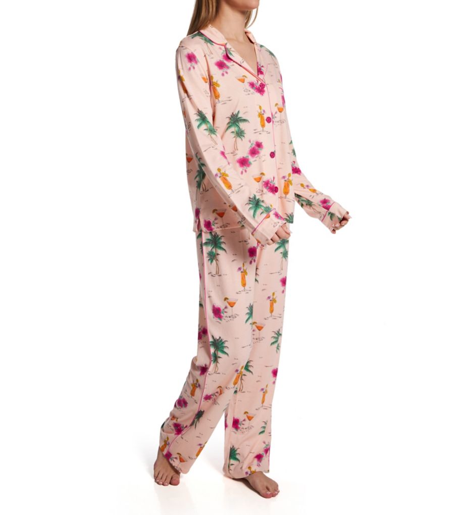 Playful Prints Tropical Drinks PJ Set-fs