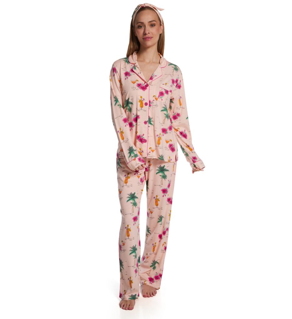 Playful Prints Tropical Drinks PJ Set