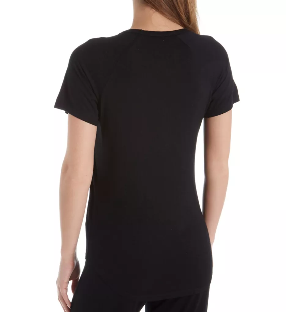 Basic V-Neck Shirt Black S