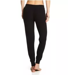 Textured Essentials Rib Peachy Sleep Pant Black XL