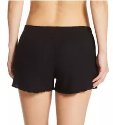 Textured Essentials RIb Peachy Short Black M