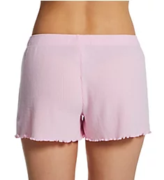 Textured Essentials RIb Peachy Short Pastel Pink XL