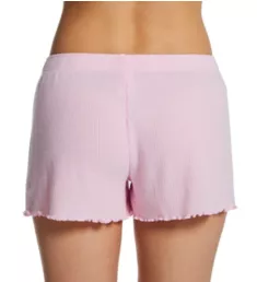 Textured Essentials RIb Peachy Short Pastel Pink XL