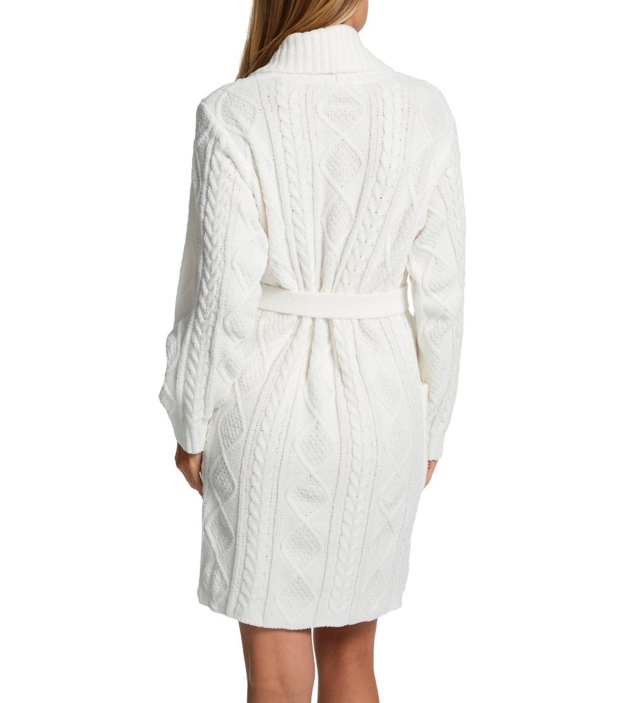 Cable Knit Chenille Robe-bs