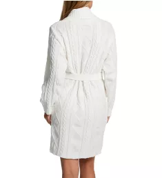 Cable Knit Chenille Robe