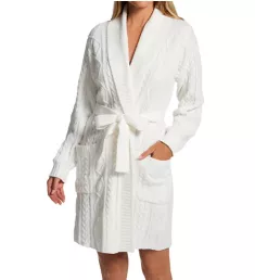 Cable Knit Chenille Robe