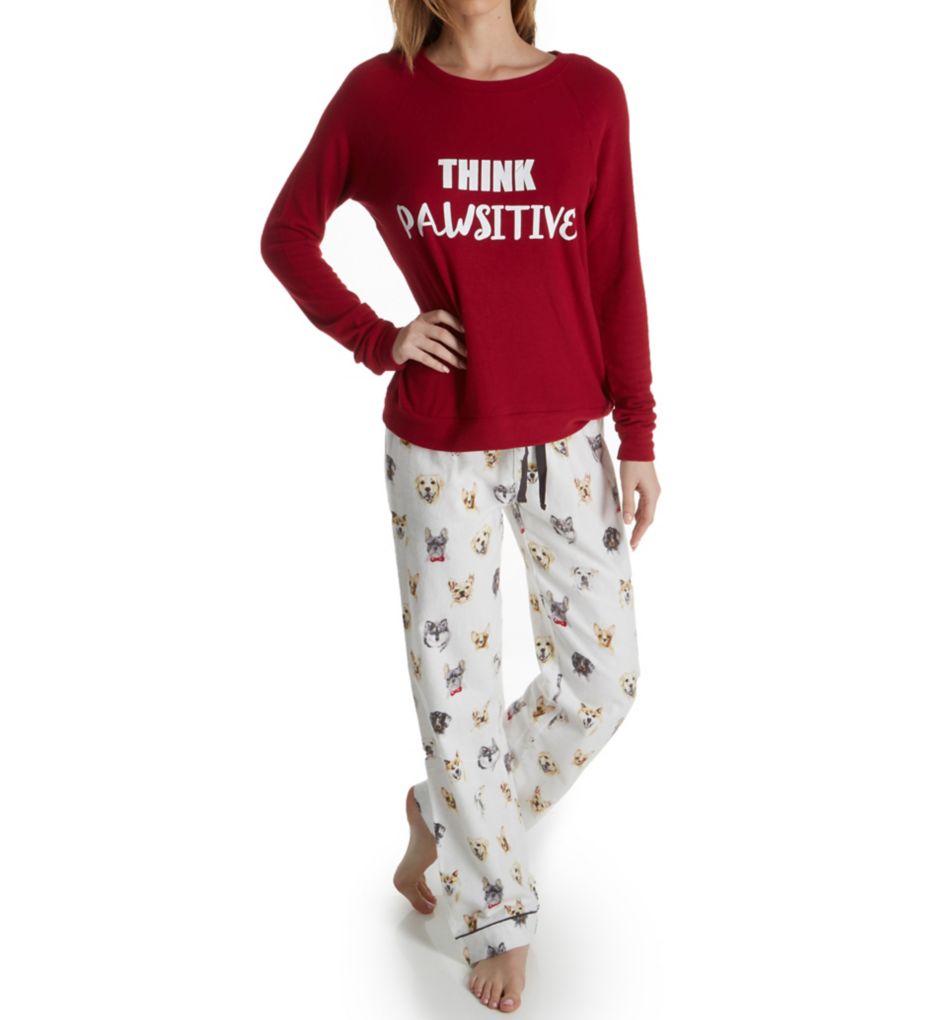 Flannels Think Pawsitive PJ Pant-cs2