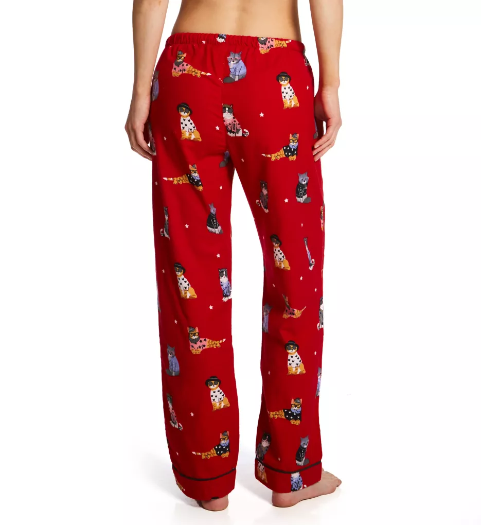 Fluff You Flannel Pant Red L