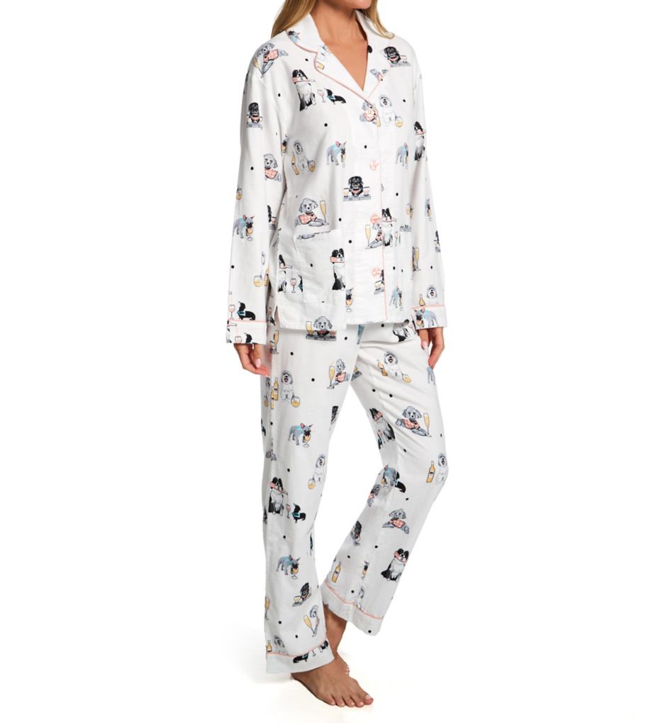 Pour it Forward Cotton Flannel PJ Set-fs