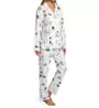 PJ Salvage Pour it Forward Cotton Flannel 3-Piece PJ Set RKFLPJ - Image 1