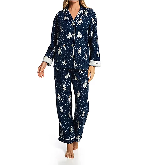 PJ Salvage Chill Out Cotton Flannel PJ Set RKFLPJO