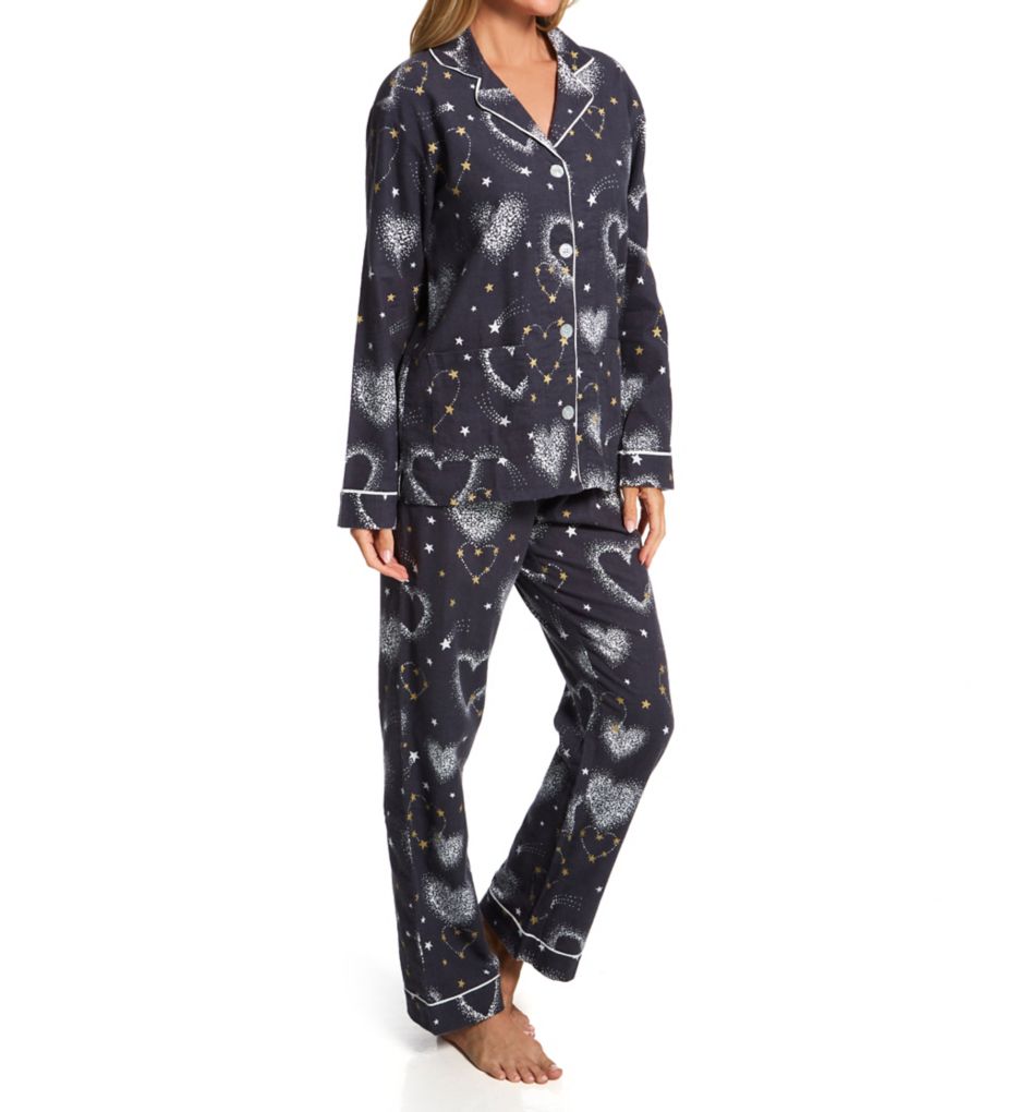 Star Gazer Cotton Flannel PJ Set-fs