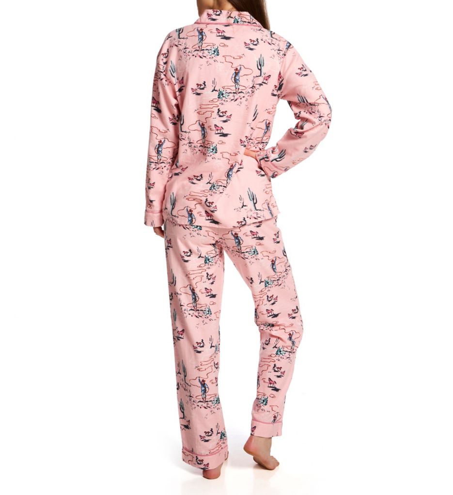 Wild Heart Cotton Flannel PJ Set-bs