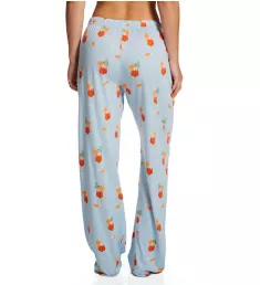 Playful Prints Cocktails Pant Powder Blue XL