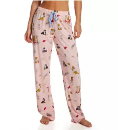 Playful Prints Doggy Pant Pink Tint L