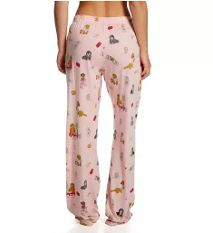 Playful Prints Doggy Pant Pink Tint L