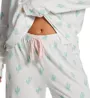 PJ Salvage Playful Prints Cactus PJ Set with Headband RNPLPJ1 - Image 4