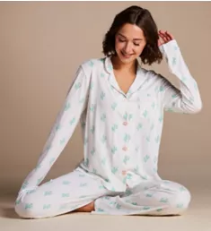 Playful Prints Cactus PJ Set with Headband