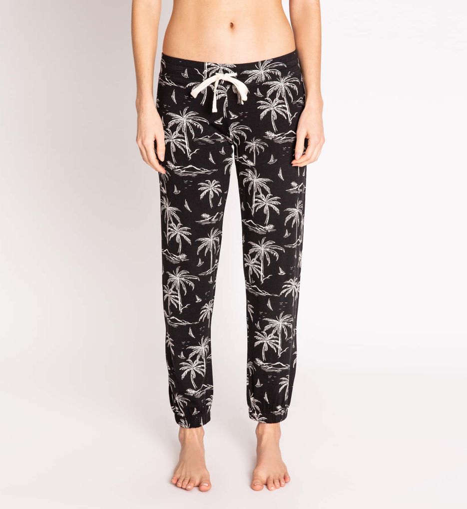 Vacation On My Mind Palm Tree Jogger Pant