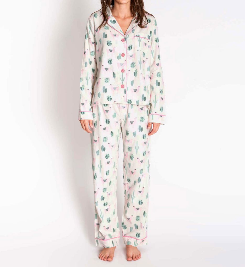 Chelsea Fit Flannels Llama PJ Set-gs