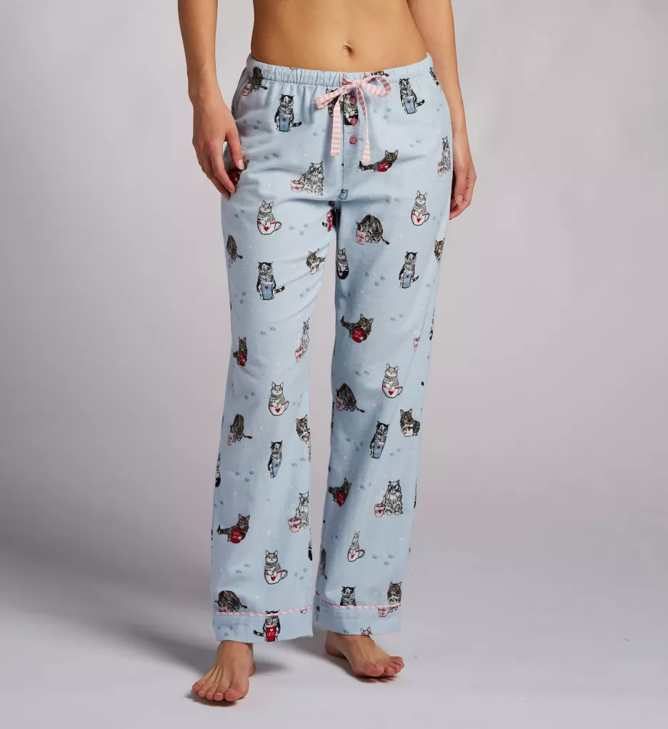 Coffee & Cat Naps Flannel PJ Pant