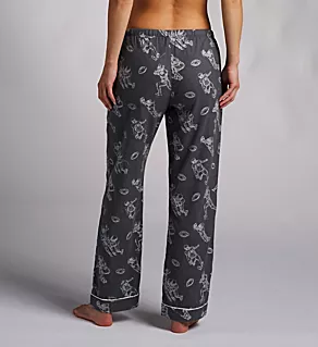 Game Day Flannel PJ Pant Charcoal L