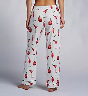 Warm Wishes & Cocktail Kisses Flannel PJ Pant