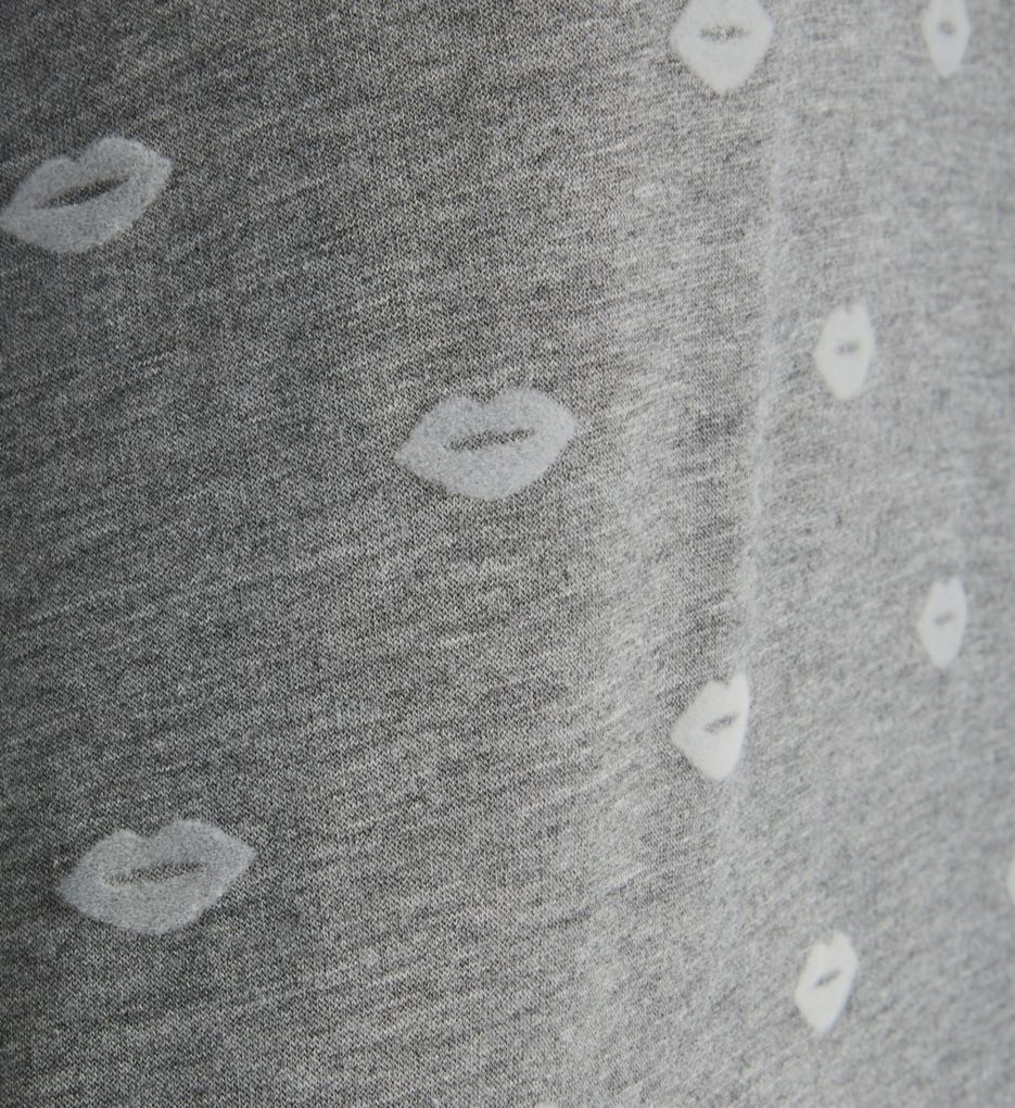 Lips Fleece Long Sleeve Top-cs1